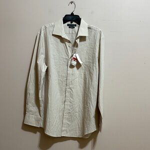 Tommy Hilfiger Men's Khaki Shirt size 32/33, 16.5, Large